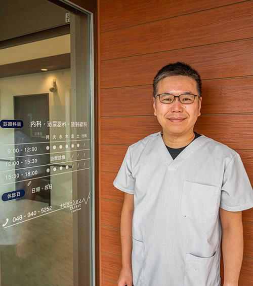 埼玉県:ナビゲーションCLINICレイクタウン<br>自前のノートPCで心電図が得られペーパーレスで運用できるのが魅力